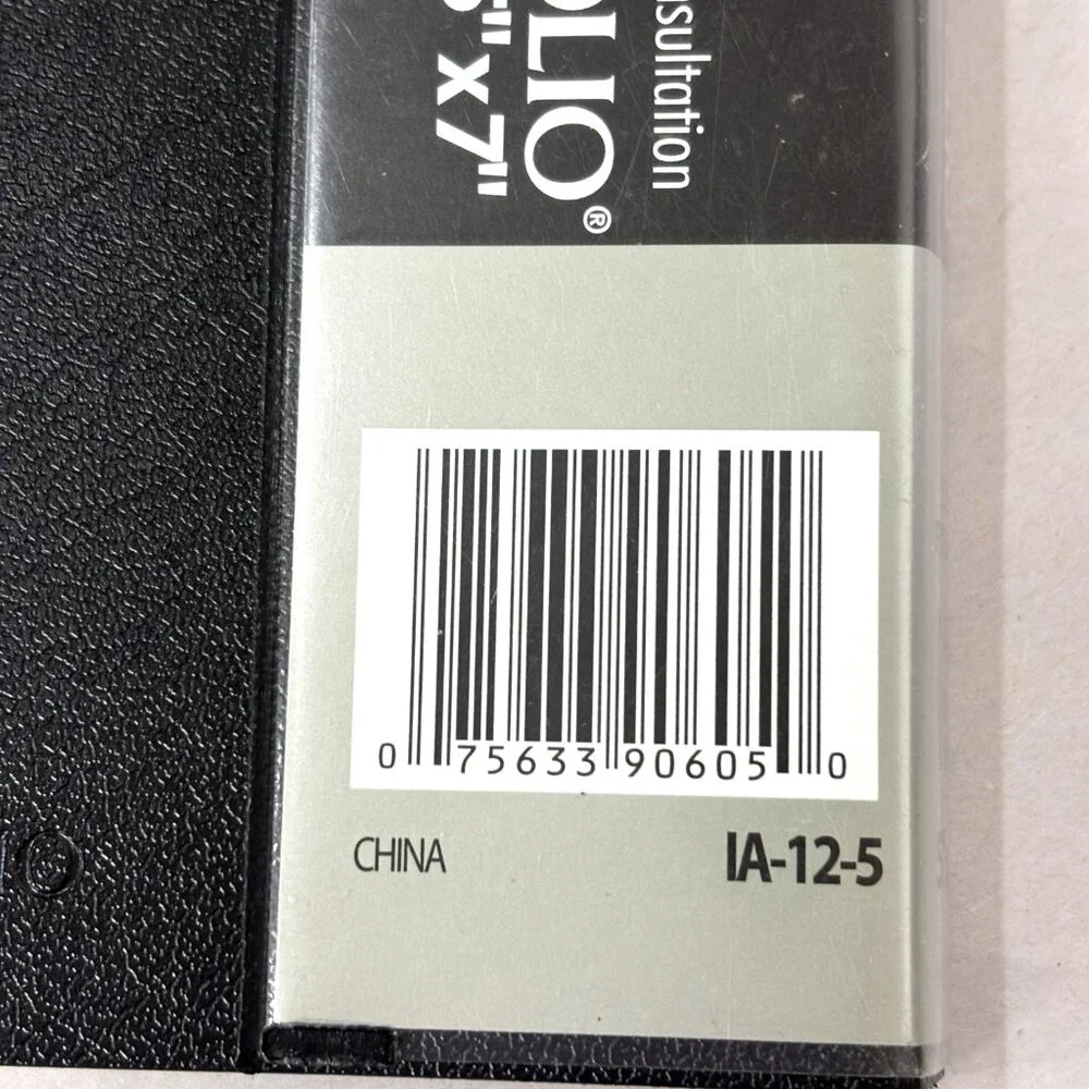 Itoya Art Pro folio Original Storage Display Book 5 x 7 (24 Two-Sided Pages) NWT